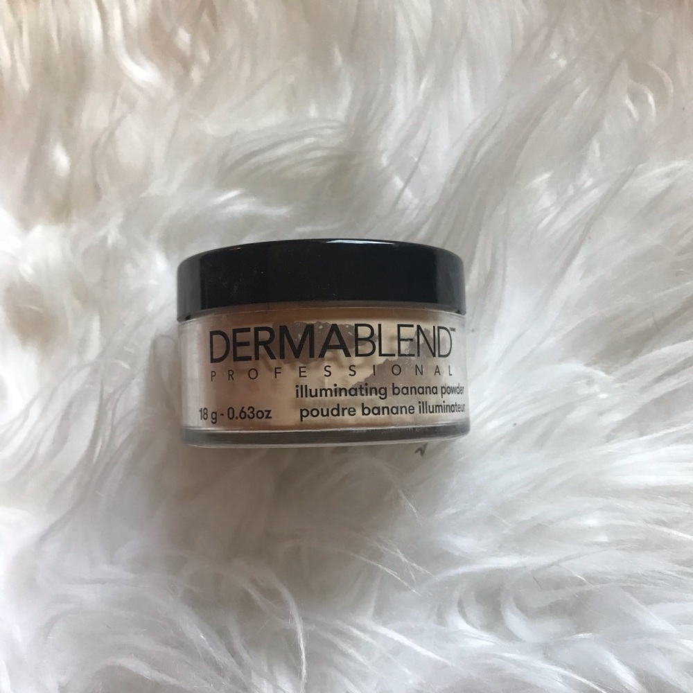 Dermablend illuminating banana powder